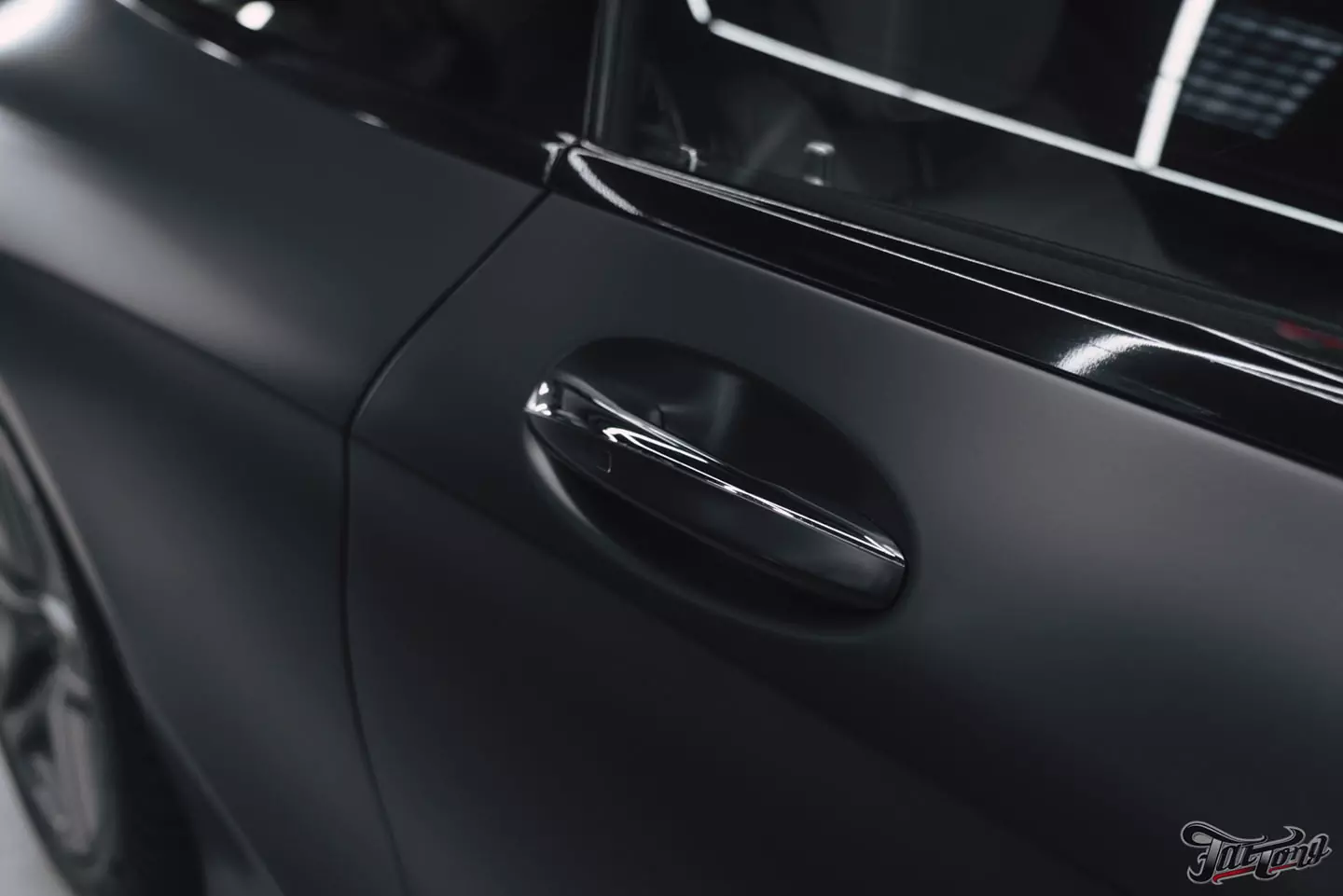 Смена стиля Mercedes S-class Coupe! Оклеили кузов в темно-серый винил от Oracal, окрасили диски